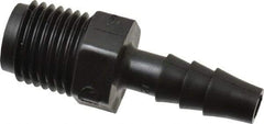 NewAge Industries - 1/4" Barb, 1/4 NPT, Multiple Barbed Tube Connector - Polyethylene, Male - Apex Tool & Supply