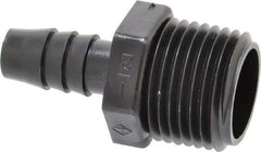 NewAge Industries - 3/8" Barb, 1/2 NPT, Multiple Barbed Tube Connector - Polyethylene, Male - Apex Tool & Supply