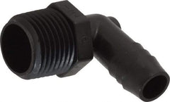 NewAge Industries - 1/2" Barb, 1/2 NPT, Multiple Barbed Tube Elbow - Polyethylene, Male - Apex Tool & Supply