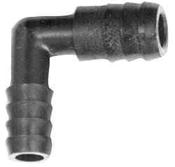 NewAge Industries - 3/8" Barb, Multiple Barbed Tube Union Elbow - Nylon - Apex Tool & Supply