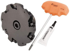 Kennametal - Shell Mount Connection, 0.942" Depth of Cut, 4" Cutter Diam, Indexable Slotting Cutter - Apex Tool & Supply