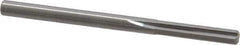 Hertel - 3/16" Solid Carbide 4 Flute Chucking Reamer - Straight Flute, 0.182" Straight Shank, 7/8" Flute Length, 2-3/4" OAL - Apex Tool & Supply