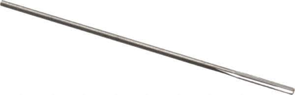 Hertel - 0.0365" Solid Carbide 4 Flute Chucking Reamer - Straight Flute, 0.0365" Straight Shank, 1/4" Flute Length, 1-1/2" OAL - Apex Tool & Supply