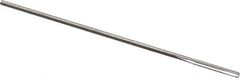 Hertel - 0.0365" Solid Carbide 4 Flute Chucking Reamer - Straight Flute, 0.0365" Straight Shank, 1/4" Flute Length, 1-1/2" OAL - Apex Tool & Supply