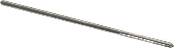 Hertel - 0.045" Solid Carbide 4 Flute Chucking Reamer - Straight Flute, 0.045" Straight Shank, 3/8" Flute Length, 1-1/2" OAL - Apex Tool & Supply