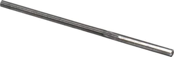 Hertel - 0.074" Solid Carbide 4 Flute Chucking Reamer - Straight Flute, 0.074" Straight Shank, 1/2" Flute Length, 1-3/4" OAL - Apex Tool & Supply