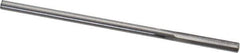 Hertel - 0.087" Solid Carbide 4 Flute Chucking Reamer - Straight Flute, 0.087" Straight Shank, 1/2" Flute Length, 2" OAL - Apex Tool & Supply