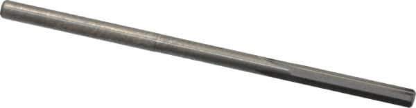 Hertel - 0.105" Solid Carbide 4 Flute Chucking Reamer - Straight Flute, 0.105" Straight Shank, 5/8" Flute Length, 2-1/4" OAL - Apex Tool & Supply