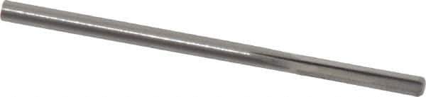 Hertel - 0.121" Solid Carbide 4 Flute Chucking Reamer - Straight Flute, 0.121" Straight Shank, 5/8" Flute Length, 2-1/4" OAL - Apex Tool & Supply