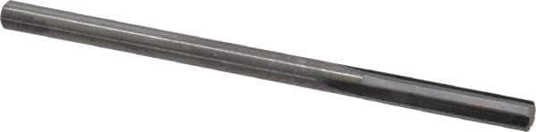 Hertel - 0.129" Solid Carbide 4 Flute Chucking Reamer - Straight Flute, 0.129" Straight Shank, 5/8" Flute Length, 2-1/4" OAL - Apex Tool & Supply