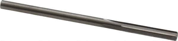 Hertel - 0.132" Solid Carbide 4 Flute Chucking Reamer - Straight Flute, 0.132" Straight Shank, 3/4" Flute Length, 2-1/2" OAL - Apex Tool & Supply