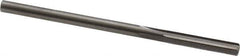 Hertel - 0.132" Solid Carbide 4 Flute Chucking Reamer - Straight Flute, 0.132" Straight Shank, 3/4" Flute Length, 2-1/2" OAL - Apex Tool & Supply