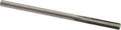 Hertel - 0.139" Solid Carbide 4 Flute Chucking Reamer - Straight Flute, 0.139" Straight Shank, 3/4" Flute Length, 2-1/2" OAL - Apex Tool & Supply
