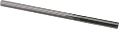 Hertel - 0.141" Solid Carbide 4 Flute Chucking Reamer - Straight Flute, 0.141" Straight Shank, 3/4" Flute Length, 2-1/2" OAL - Apex Tool & Supply
