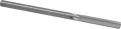 Hertel - 0.142" Solid Carbide 4 Flute Chucking Reamer - Straight Flute, 0.142" Straight Shank, 3/4" Flute Length, 2-1/2" OAL - Apex Tool & Supply