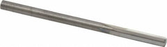 Hertel - 0.15" Solid Carbide 4 Flute Chucking Reamer - Straight Flute, 0.15" Straight Shank, 3/4" Flute Length, 2-1/2" OAL - Apex Tool & Supply
