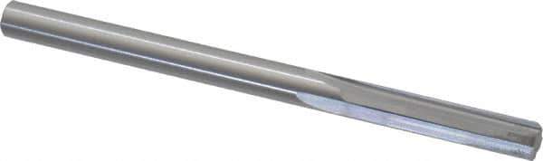 Hertel - 0.21" Solid Carbide 4 Flute Chucking Reamer - Straight Flute, 0.21" Straight Shank, 1" Flute Length, 3" OAL - Apex Tool & Supply