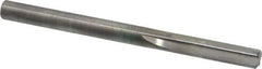 Hertel - 1/4" Solid Carbide 4 Flute Chucking Reamer - Straight Flute, 1/4" Straight Shank, 1" Flute Length, 3" OAL - Apex Tool & Supply