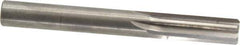 Hertel - 0.4" Solid Carbide 6 Flute Chucking Reamer - Straight Flute, 0.4" Straight Shank, 1-1/4" Flute Length, 3-1/2" OAL - Apex Tool & Supply