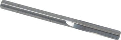 Hertel - 15/64" Solid Carbide 4 Flute Chucking Reamer - Straight Flute, Straight Shank, 1" Flute Length, 3" OAL - Apex Tool & Supply