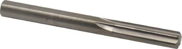 Hertel - 5/16" Solid Carbide 6 Flute Chucking Reamer - Straight Flute, Straight Shank, 1-1/8" Flute Length, 3-1/4" OAL - Apex Tool & Supply