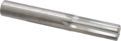 Hertel - 9/16" Solid Carbide Chucking Reamer - Straight Flute, Straight Shank, 1-1/2" Flute Length, 4" OAL - Apex Tool & Supply