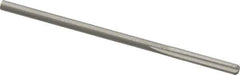 Hertel - #38 Solid Carbide 4 Flute Chucking Reamer - Straight Flute, Straight Shank, 5/8" Flute Length, 2-1/4" OAL - Apex Tool & Supply