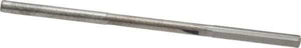 Hertel - #39 Solid Carbide 4 Flute Chucking Reamer - Straight Flute, Straight Shank, 5/8" Flute Length, 2-1/4" OAL - Apex Tool & Supply
