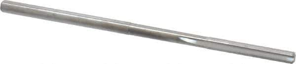 Hertel - #40 Solid Carbide 4 Flute Chucking Reamer - Straight Flute, Straight Shank, 5/8" Flute Length, 2-1/4" OAL - Apex Tool & Supply