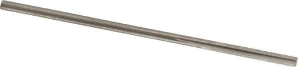 Hertel - #51 Solid Carbide 4 Flute Chucking Reamer - Straight Flute, Straight Shank, 1/2" Flute Length, 1-3/4" OAL - Apex Tool & Supply