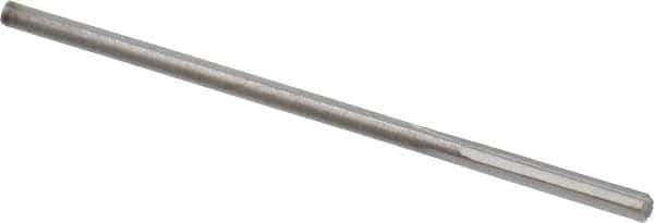 Hertel - #52 Solid Carbide 4 Flute Chucking Reamer - Straight Flute, Straight Shank, 3/8" Flute Length, 1-1/2" OAL - Apex Tool & Supply