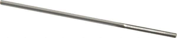 Hertel - #57 Solid Carbide 4 Flute Chucking Reamer - Straight Flute, Straight Shank, 3/8" Flute Length, 1-1/2" OAL - Apex Tool & Supply