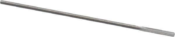 Hertel - #59 Solid Carbide 4 Flute Chucking Reamer - Straight Flute, Straight Shank, 1/4" Flute Length, 1-1/2" OAL - Apex Tool & Supply