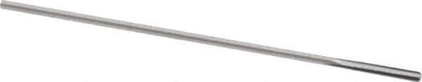 Hertel - #60 Solid Carbide 4 Flute Chucking Reamer - Straight Flute, Straight Shank, 1/4" Flute Length, 1-1/2" OAL - Apex Tool & Supply