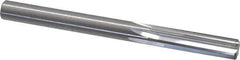 Hertel - Letter J Solid Carbide 6 Flute Chucking Reamer - Straight Flute, Straight Shank, 1-1/8" Flute Length, 3-1/4" OAL - Apex Tool & Supply
