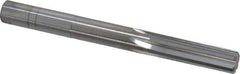 Hertel - Letter O Solid Carbide 6 Flute Chucking Reamer - Straight Flute, Straight Shank, 1-1/8" Flute Length, 3-1/4" OAL - Apex Tool & Supply