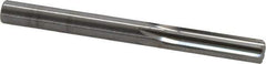 Hertel - Letter P Solid Carbide 6 Flute Chucking Reamer - Straight Flute, Straight Shank, 1-1/4" Flute Length, 3-1/2" OAL - Apex Tool & Supply