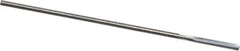 Hertel - 1mm Solid Carbide 4 Flute Chucking Reamer - Straight Flute, Straight Shank, 1/4" Flute Length, 1-1/2" OAL - Apex Tool & Supply
