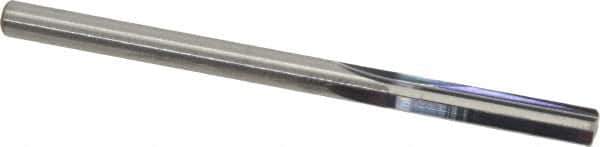Hertel - 4.5mm Solid Carbide 4 Flute Chucking Reamer - Straight Flute, Straight Shank, 7/8" Flute Length, 2-3/4" OAL - Apex Tool & Supply