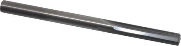 Hertel - 5.5mm Solid Carbide 4 Flute Chucking Reamer - Straight Flute, Straight Shank, 1" Flute Length, 3" OAL - Apex Tool & Supply