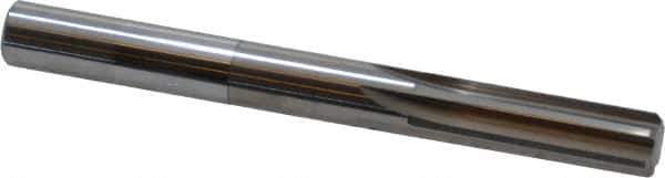 Hertel - 9mm Solid Carbide 6 Flute Chucking Reamer - Straight Flute, Straight Shank, 1-1/4" Flute Length, 3-1/2" OAL - Apex Tool & Supply