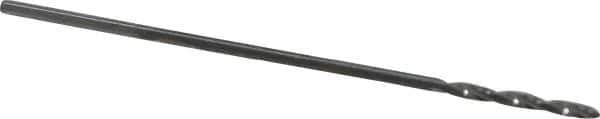 Hertel - #68 118° Solid Carbide Jobber Drill - Bright Finish, Right Hand Cut, Spiral Flute, Straight Shank, 1-1/8" OAL, Standard Point - Apex Tool & Supply