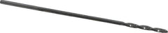 Hertel - #68 118° Solid Carbide Jobber Drill - Bright Finish, Right Hand Cut, Spiral Flute, Straight Shank, 1-1/8" OAL, Standard Point - Apex Tool & Supply