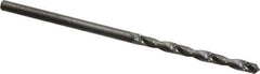Hertel - #49 118° Solid Carbide Jobber Drill - Bright Finish, Right Hand Cut, Spiral Flute, Straight Shank, 1-3/4" OAL, Standard Point - Apex Tool & Supply