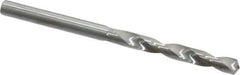Hertel - #20 118° Solid Carbide Jobber Drill - Bright Finish, Right Hand Cut, Spiral Flute, Straight Shank, 2-1/2" OAL, Standard Point - Apex Tool & Supply
