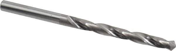 Hertel - #18 118° Solid Carbide Jobber Drill - Bright Finish, Right Hand Cut, Spiral Flute, Straight Shank, 2-3/4" OAL, Standard Point - Apex Tool & Supply