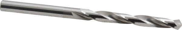 Hertel - #17 118° Solid Carbide Jobber Drill - Bright Finish, Right Hand Cut, Spiral Flute, Straight Shank, 2-3/4" OAL, Standard Point - Apex Tool & Supply