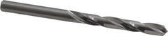 Hertel - #3 118° Solid Carbide Jobber Drill - Bright Finish, Right Hand Cut, Spiral Flute, Straight Shank, 3" OAL, Standard Point - Apex Tool & Supply