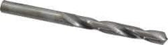 Hertel - Letter H 118° Solid Carbide Jobber Drill - Bright Finish, Right Hand Cut, Spiral Flute, Straight Shank, 3-1/2" OAL, Standard Point - Apex Tool & Supply