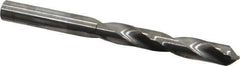 Hertel - Letter U 118° Solid Carbide Jobber Drill - Bright Finish, Right Hand Cut, Spiral Flute, Straight Shank, 4-1/4" OAL, Standard Point - Apex Tool & Supply